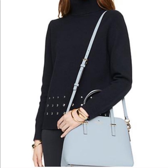 Kate Spade Cedar St Maise blue leather handbag - Picture 10 of 12